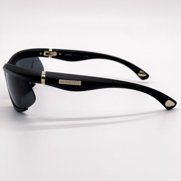 NEW BURBERRY SUNGLASSES BE4462 418687 BLACK UNISEX BURBERRY BE4462 4186/87